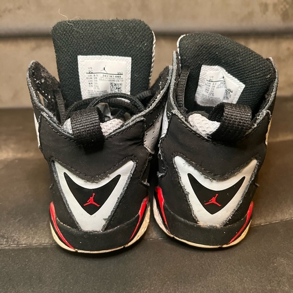Air Jordan Retro 7 Unisex Children Kids Hightop Shoes Size 9C Great condition - Picture 4 of 6